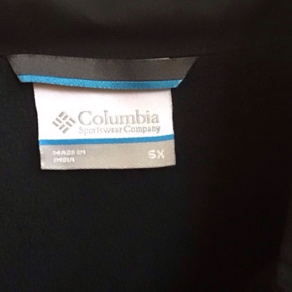 Columbia Ascender Softshell Black Jacket (NWOT) (Size: 5XL) - Picture 12 of 16